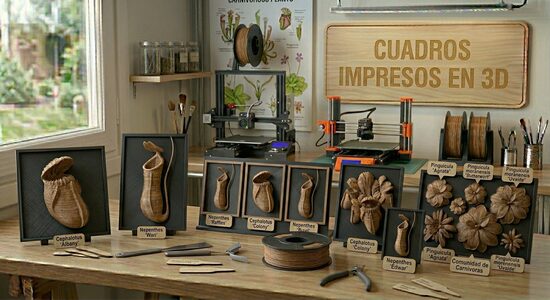 Cuadros impresos 3D 