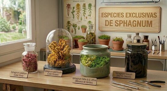 Unique Sphagnum moss species