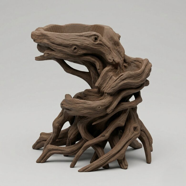 Maceta Orgánica "Alma de Bosque"