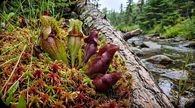 Musgo Sphagnum vivo, composición y terrario